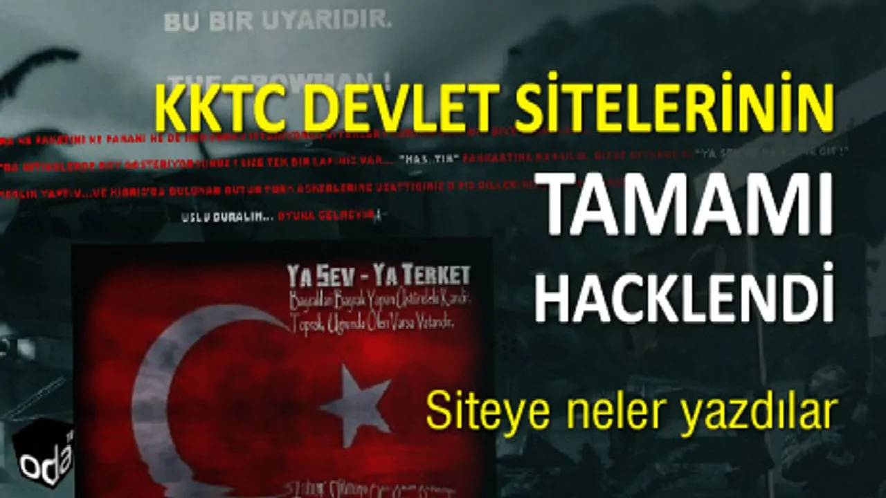 KKTC Devlet Sitelerinin Tamamı Hacklendi!
