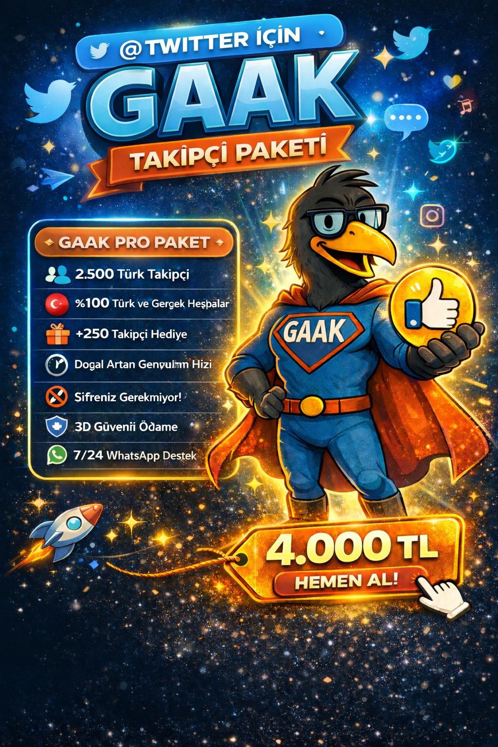 twitter takipci satin al